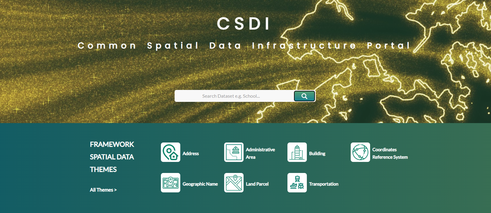 Common Spatial Data Infrastructure Portal